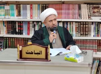 جلسة مناقشة رسالة ماجستير